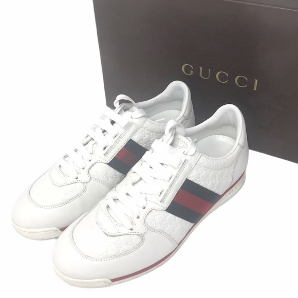 Gucci Microguccisima Leather Sneakers - Picture 6 of 8